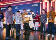 Menteri Sosial Saifullah Yusuf (Gus Ipul) dalam Acara Anugerah Jurnalistik Sekolah Rakyat di SRT 1
