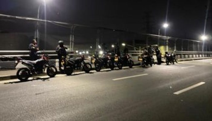 Polisi Bubarkan Balap Liar di Makasar Jakarta Timur, Enam Pemuda dan Motor Diamankan