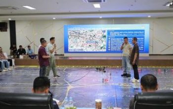 Antisipasi Mobilisasi Pelajar ke Jakarta, Polres Metro Bekasi Kota Gelar Tactical Floor Game